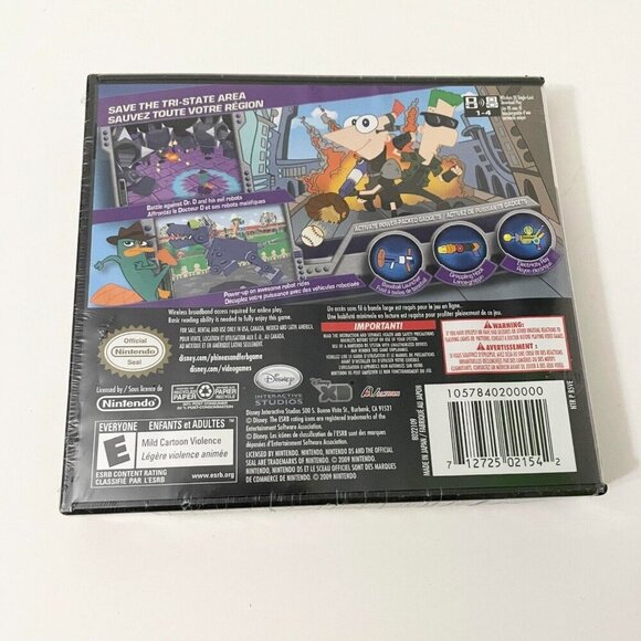 Phineas and Ferb Across the 2nd Dimension Nintendo DS Disney Video Game - Picture 14 of 15